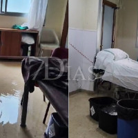 Vuelve a inundarse la zona de paritorio del Materno Infantil de Badajoz