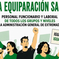 UGT-SP reclama equiparación salarial para los empleados públicos de Extremadura