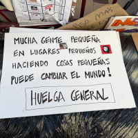 Convocan una huelga general el 11-N y lanzan una web para movilizar a todo el país