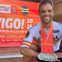 El pacense Javier Sánchez Cidoncha arrasa en los Juegos Europeos de Policías y Bomberos