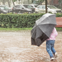 Alerta naranja y amarilla por lluvias y tormentas en Extremadura