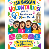 Down Mérida busca voluntarios para sus talleres de estimulación, danza y cocina saludable