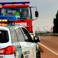 Muere una persona en un accidente entre un coche y un camión en Usagre