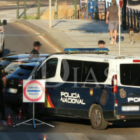 La Policía Nacional despliega un dispositivo en Cerro de Reyes