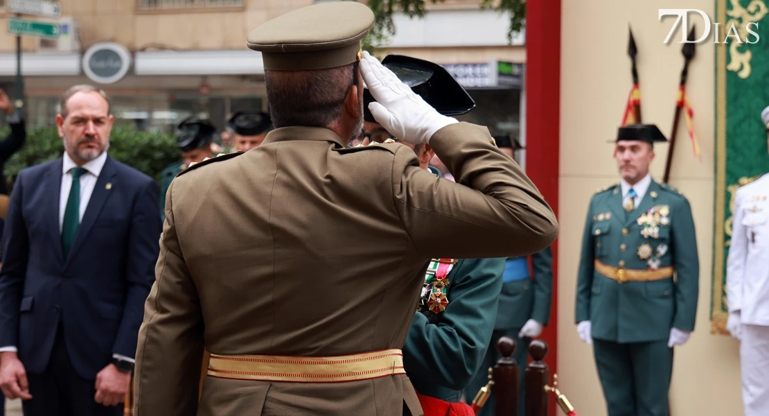 Imágenes del acto por la festividad de la Virgen del Pilar, patrona de la Guardia Civil