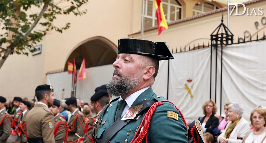 Imágenes del acto por la festividad de la Virgen del Pilar, patrona de la Guardia Civil