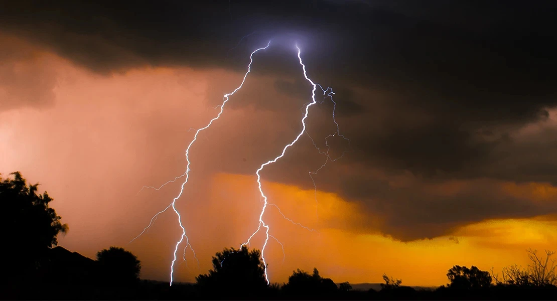 El norte de Cáceres entra en alerta amarilla por lluvias y tormentas