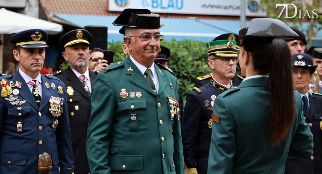 Imágenes del acto por la festividad de la Virgen del Pilar, patrona de la Guardia Civil