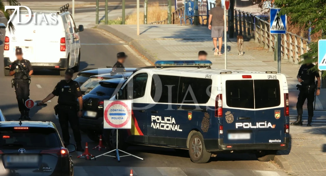 La Policía Nacional despliega un dispositivo en Cerro de Reyes