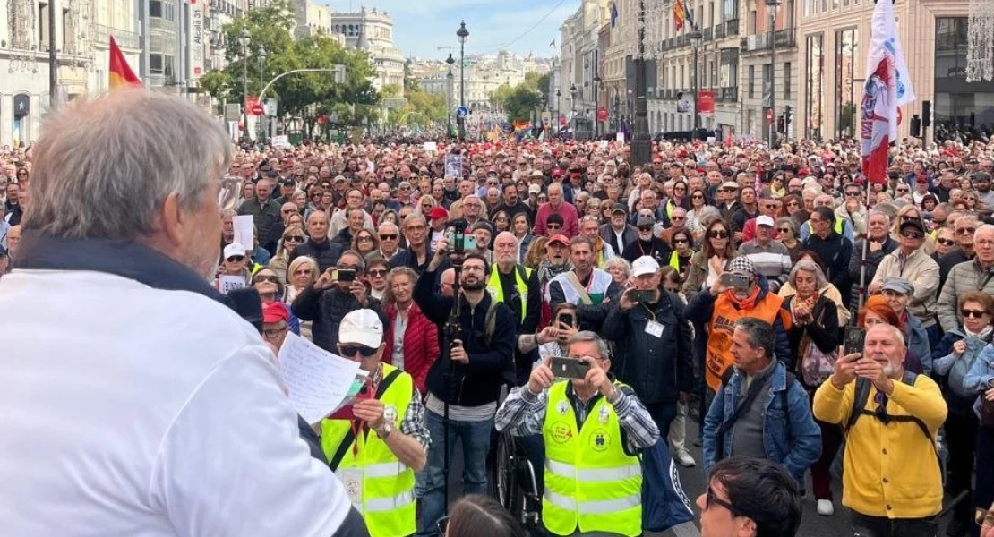 "Gobierne quien gobierne": los pensionistas desbordan las expectativas en su protesta
