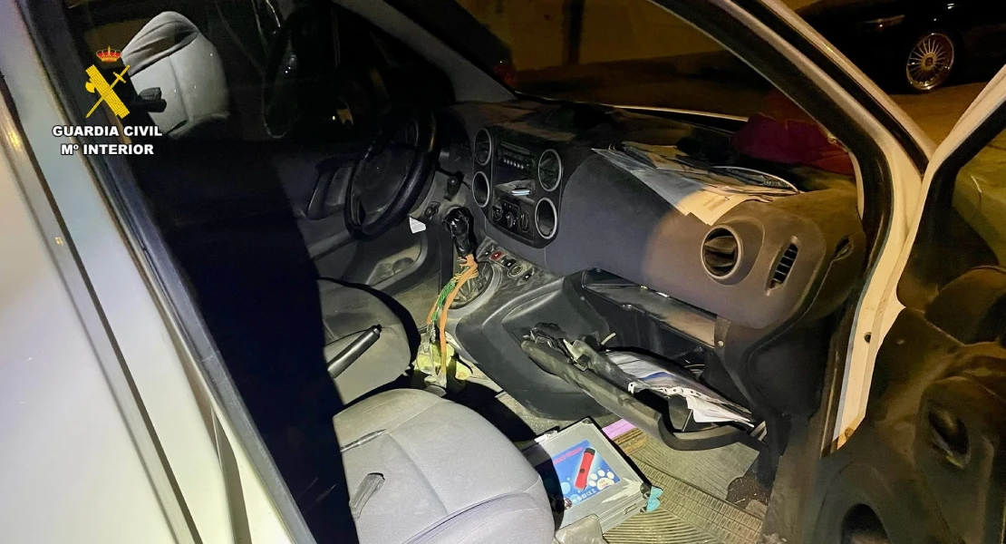 Detenido tras cometer numerosos robos en vehículos en la Provincia de Cáceres