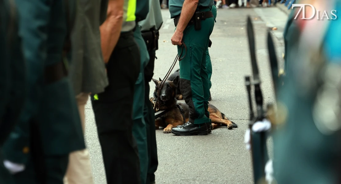 Imágenes del acto por la festividad de la Virgen del Pilar, patrona de la Guardia Civil