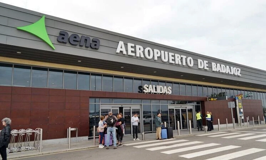 El Aeropuerto de Badajoz bate su récord histórico de viajeros